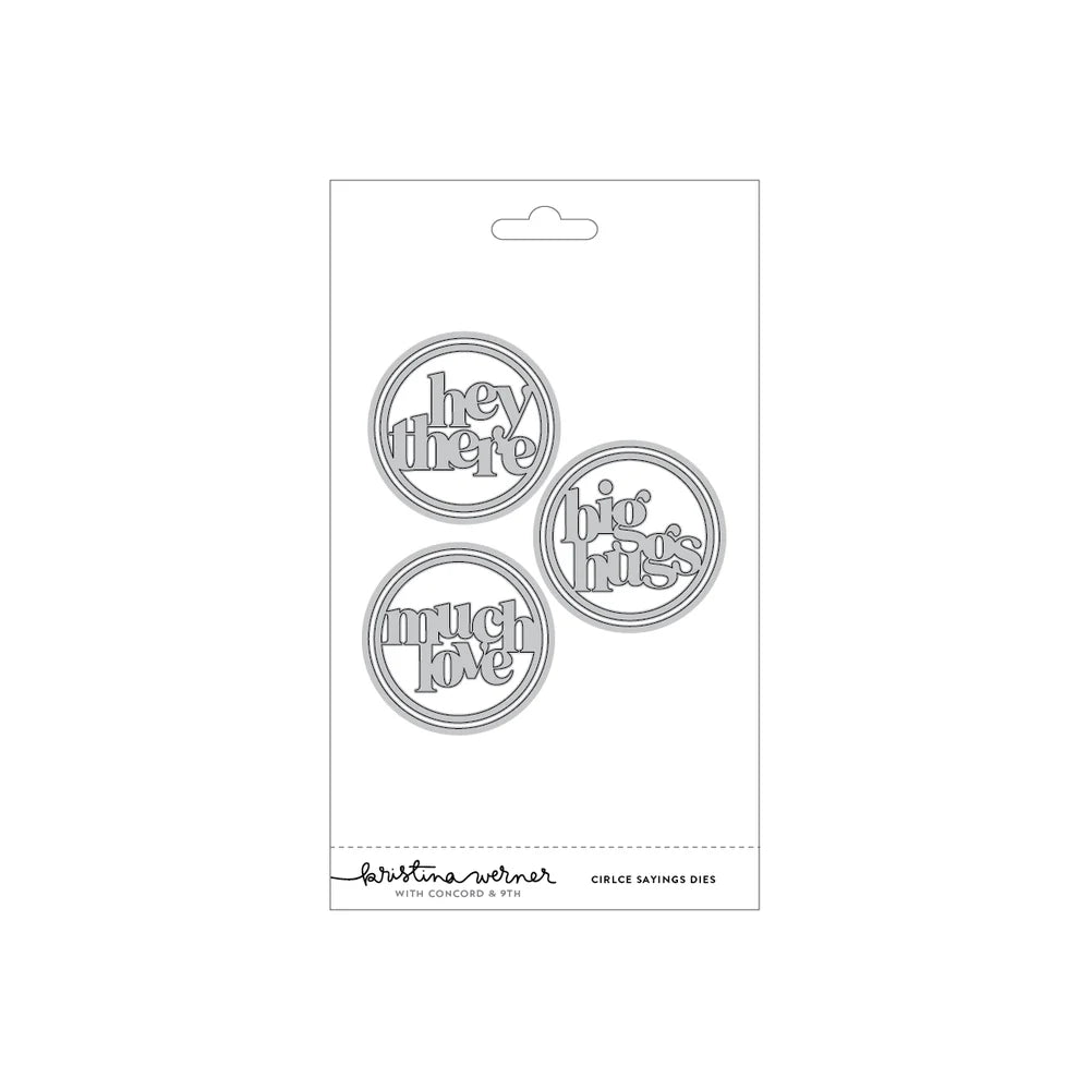 Concord & 9th KW Circle Sayings Dies