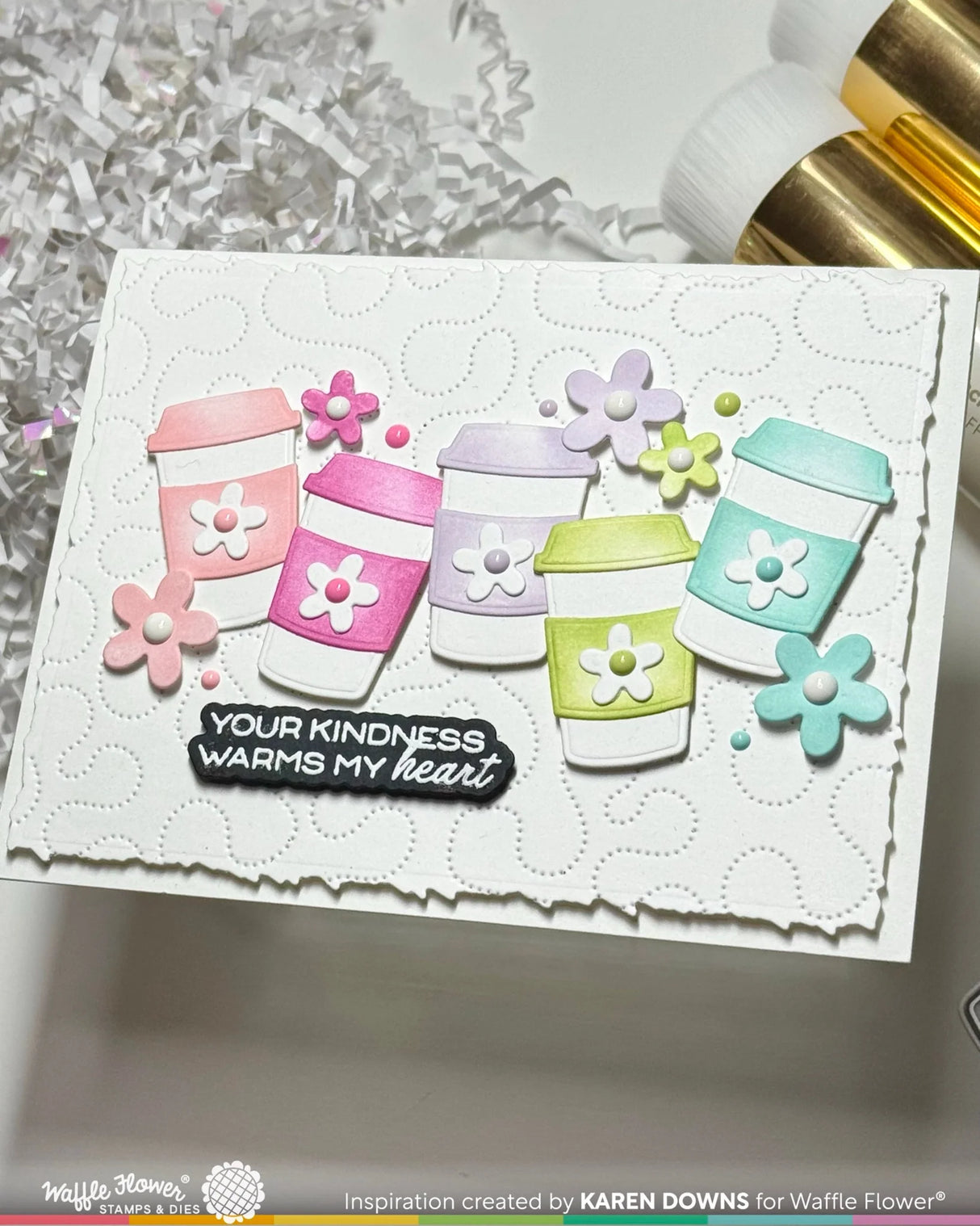 Waffle Flower Cozy Icons Die