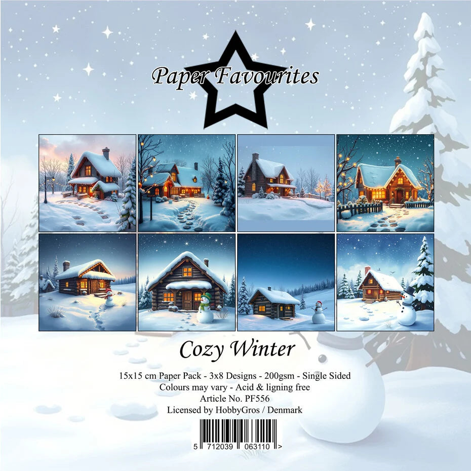 Paper Favourites Cozy Winter 6x6 Inch Paper Pad (PF556)