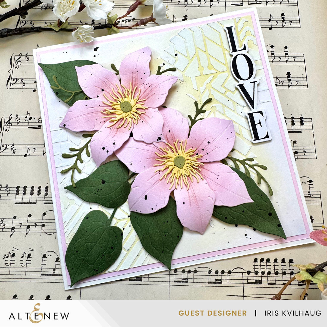 Altenew Craft-A-Flower: Clematis Layering Die Set