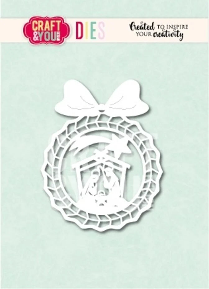 Craft & You Design Nativity Bauble Dies (CW382)