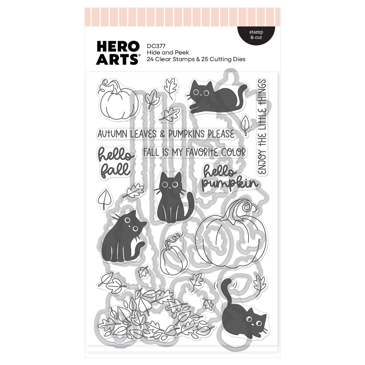 Hero Arts Hide and Peek Stamp & Cut