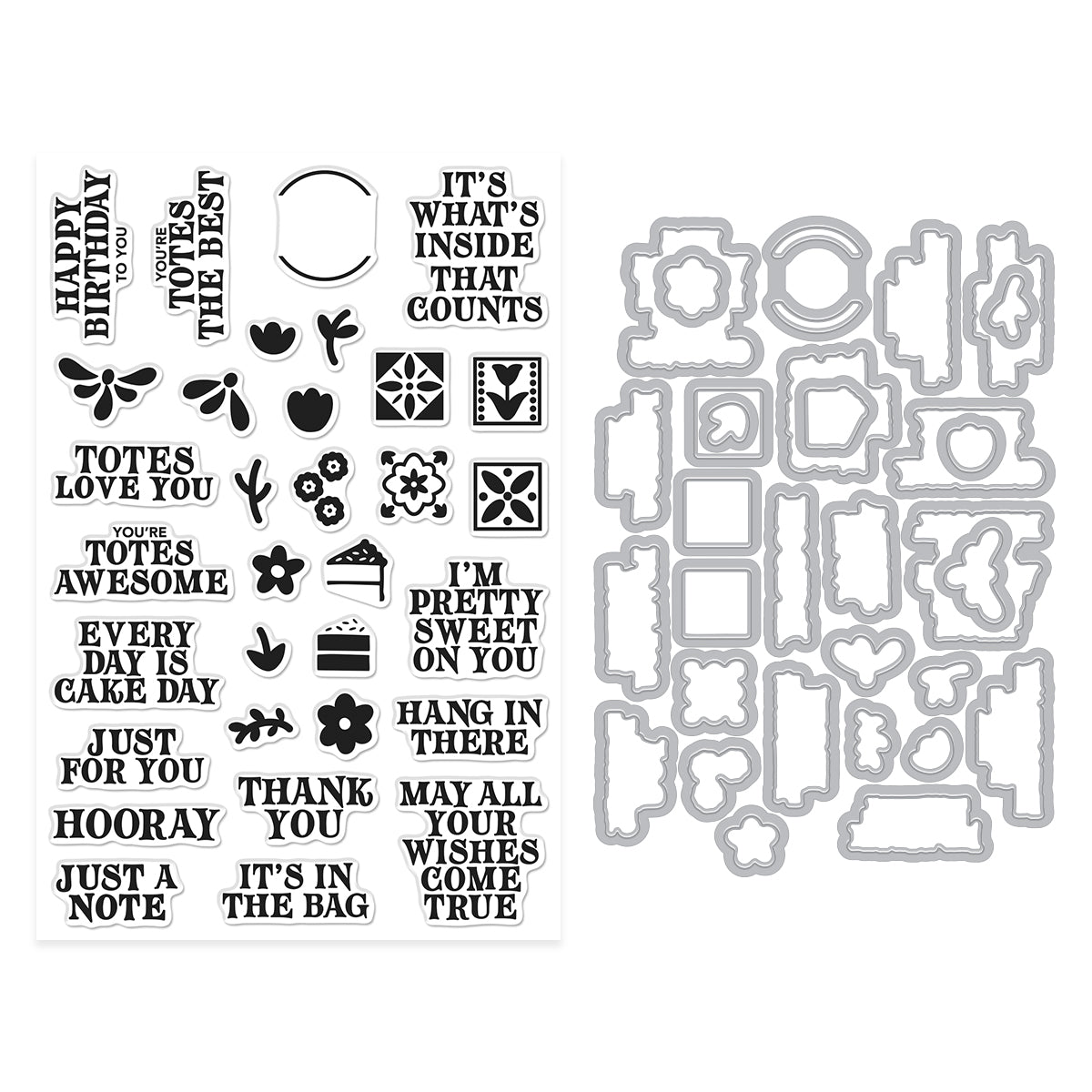 Hero Arts Totes the Best Stamp & Cut