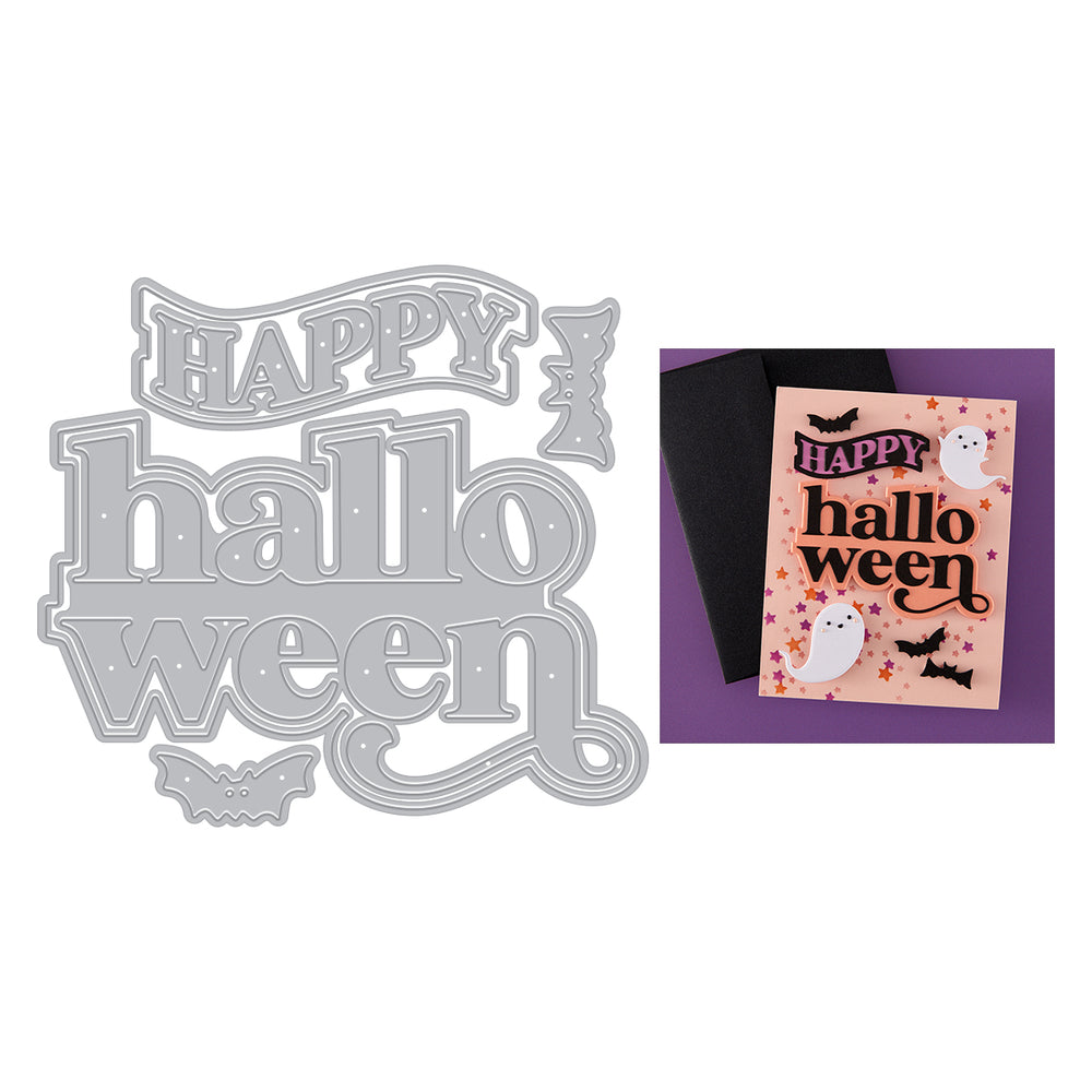 Hero Arts Happy Halloween Etched Dies - DF262