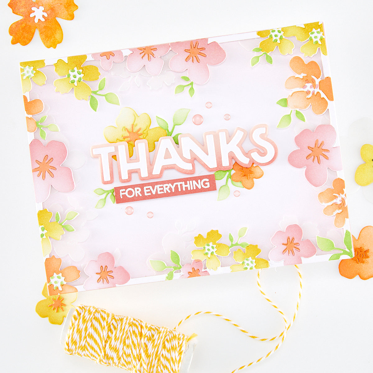 Hero Arts Floral Frame Die Set