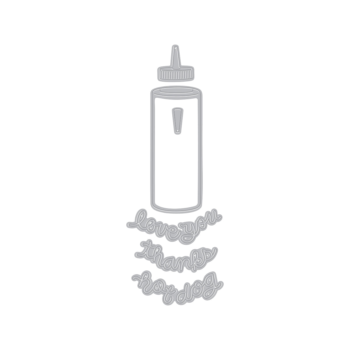 Hero Arts Squeeze Bottle Die Set