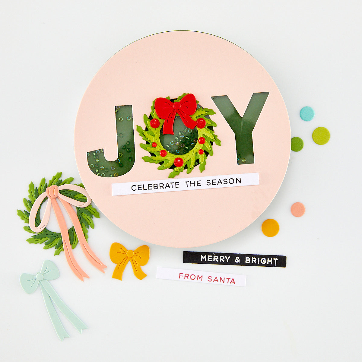 Hero Arts Winter Wreath Die Set