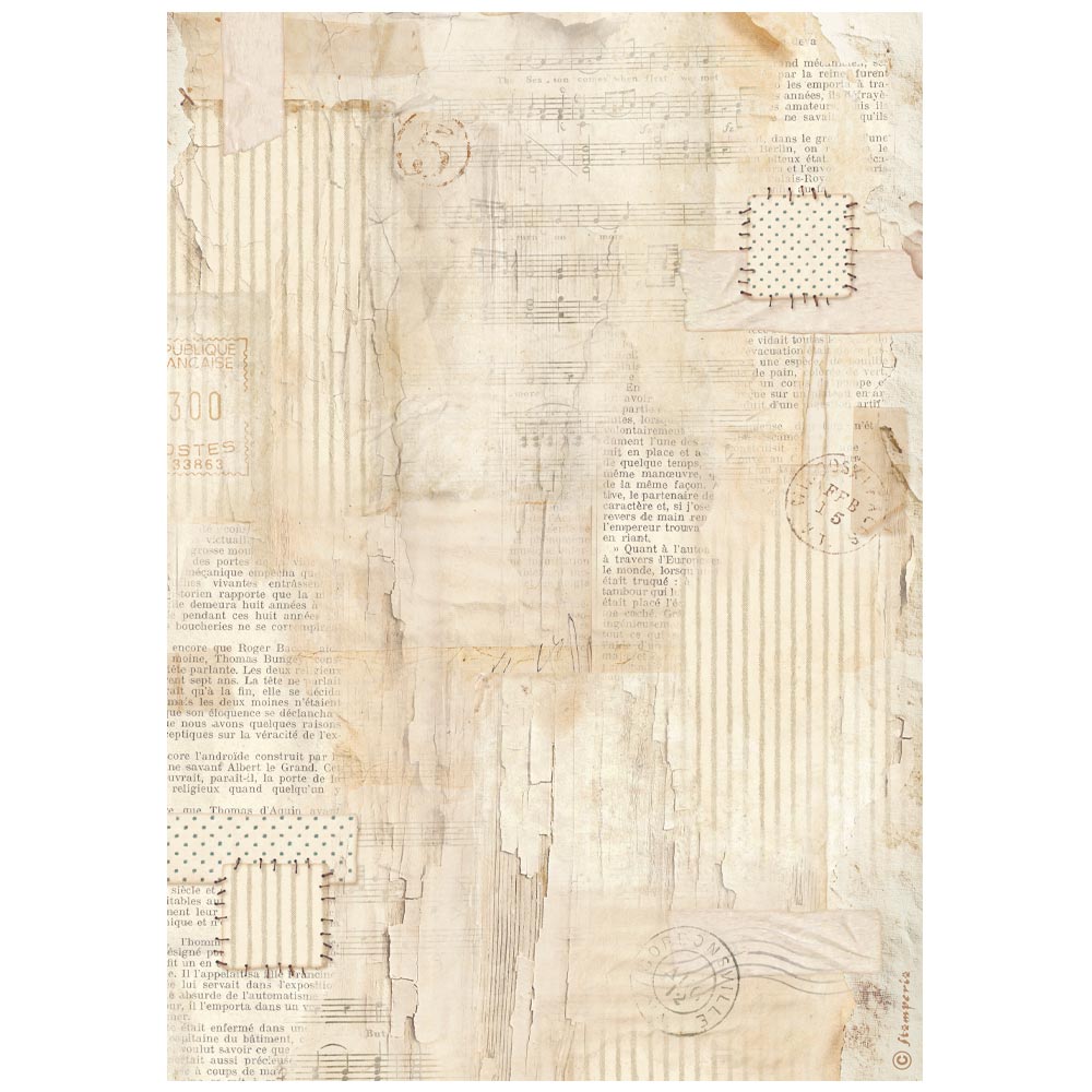 Stamperia Family A4 Rice Paper Selection (6pcs) (DFSA4XFL)