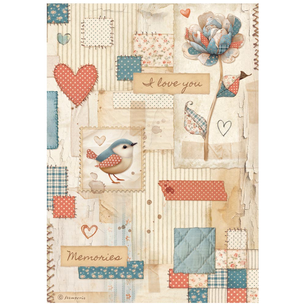 Stamperia Family A4 Rice Paper Selection (6pcs) (DFSA4XFL)