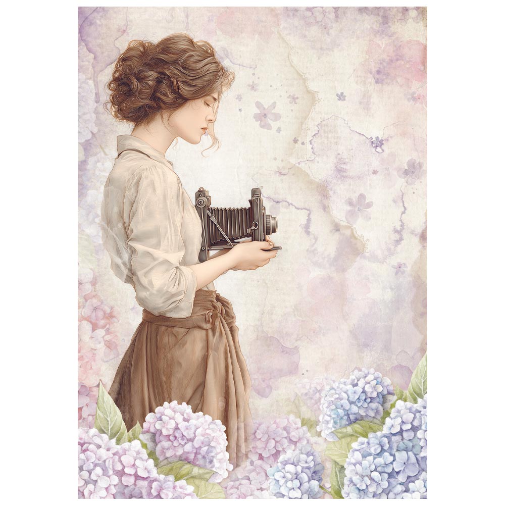 Stamperia Quiet Days A6 Mini Rice Paper (DFSA6X01)