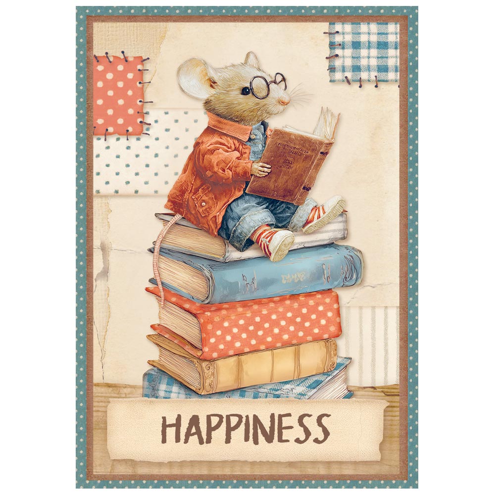 Stamperia Family A6 Mini Rice Paper (DFSA6X03)