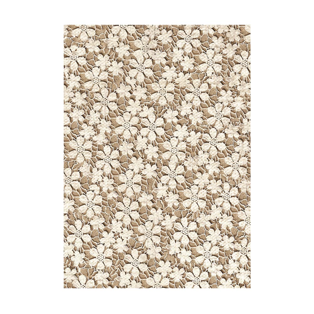 Stamperia Selection 8 Rice paper A6 backgrounds - Old Lace