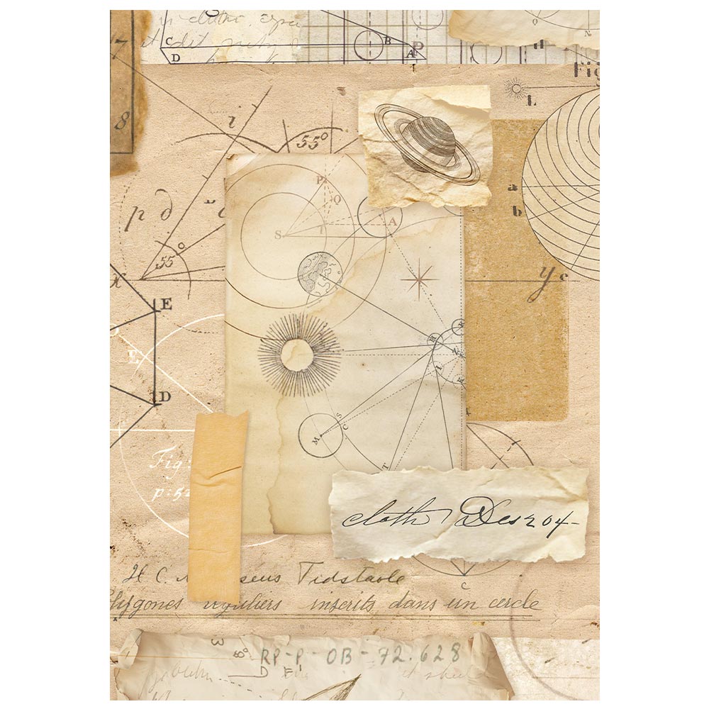 Stamperia A New Beginning A6 Rice Paper Backgrounds 8pcs (DFSAK6052)