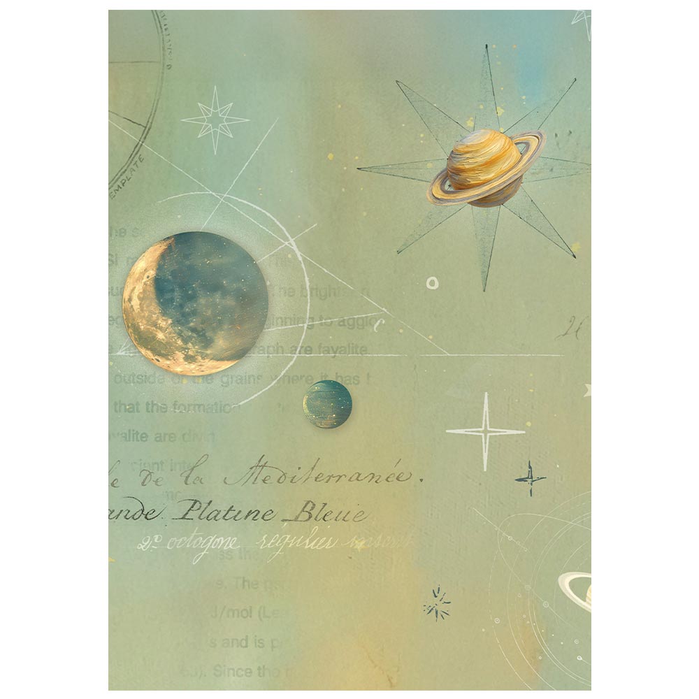 Stamperia A New Beginning A6 Rice Paper Backgrounds 8pcs (DFSAK6052)