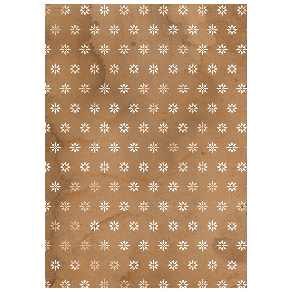 Stamperia Silent Night A6 Rice Paper Backgrounds Selection, 8 Pieces - DFSAK6058