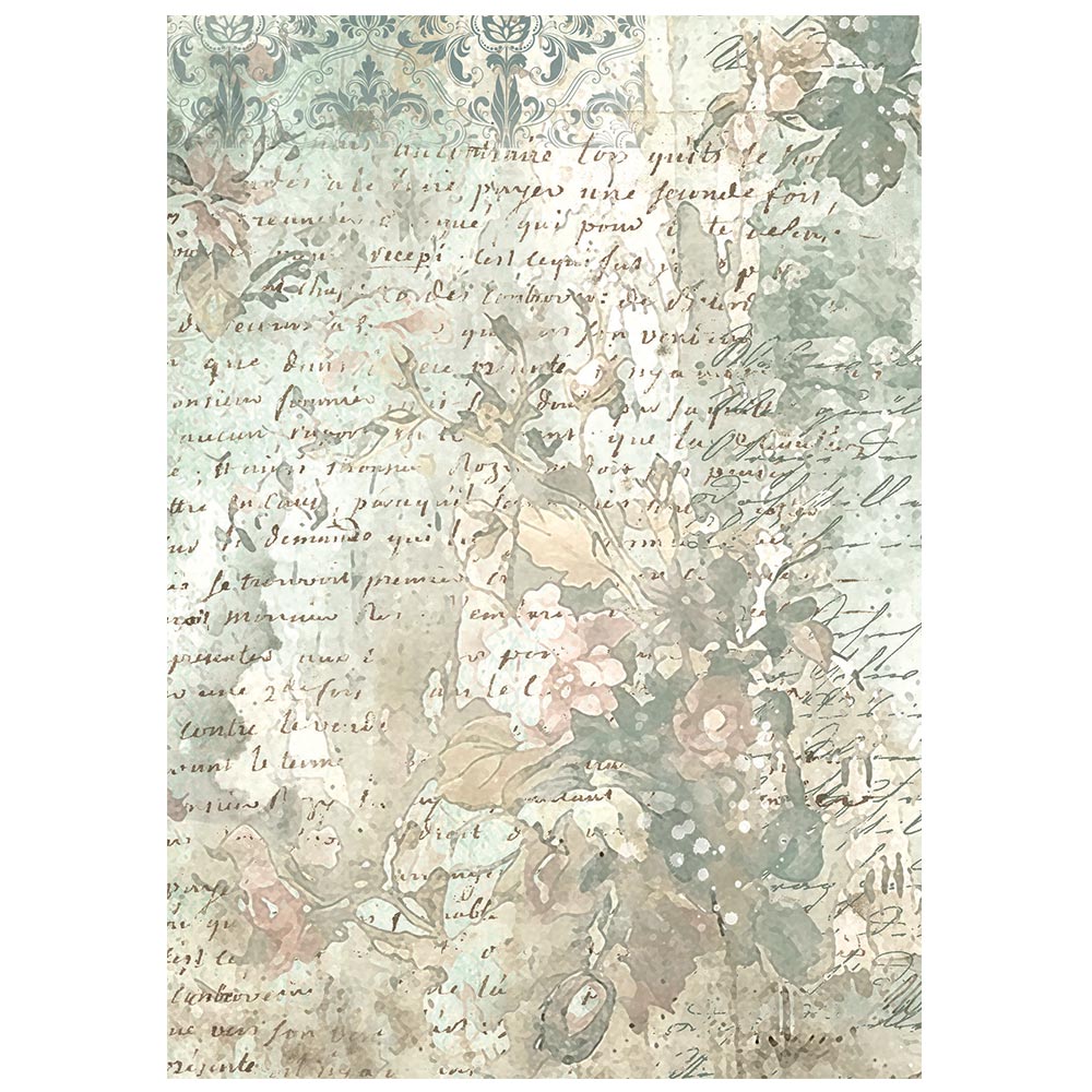 Stamperia White Christmas A6 Rice Paper Backgrounds Selection, 8 Pieces by Cristina Radovan - DFSAK6059