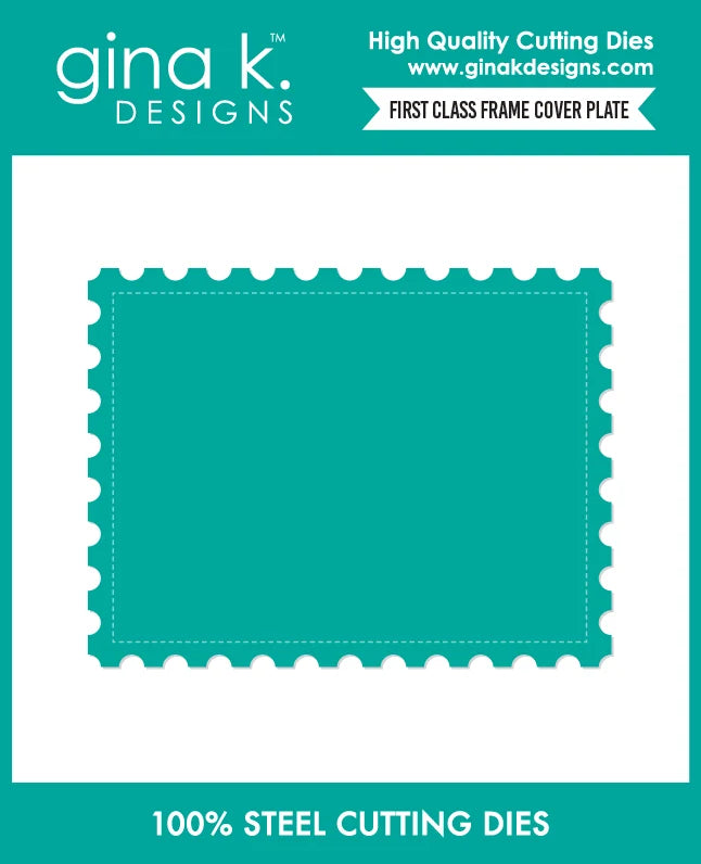 Gina K Designs Die – First Class Frame Cover Plate