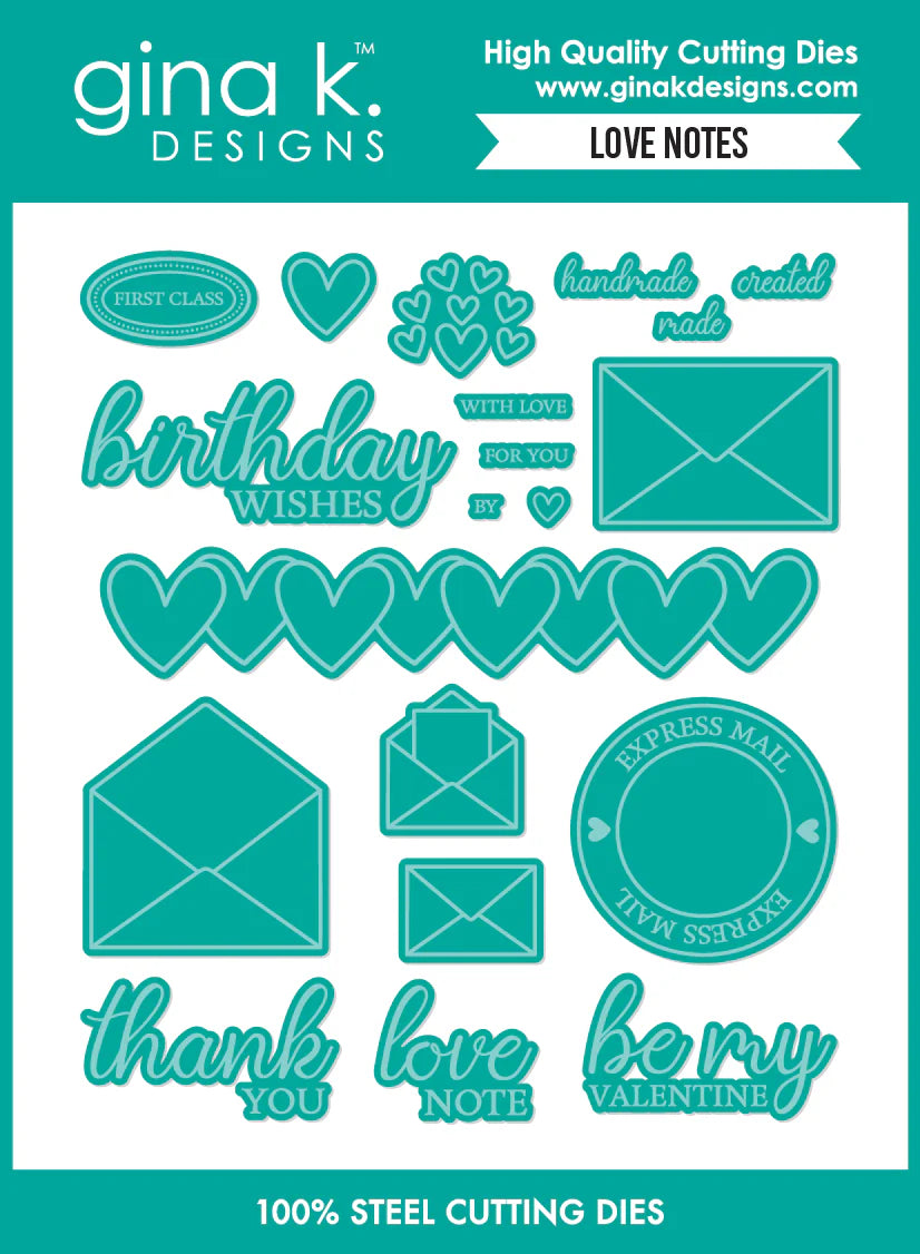 Gina K Design Bundle – Love Notes