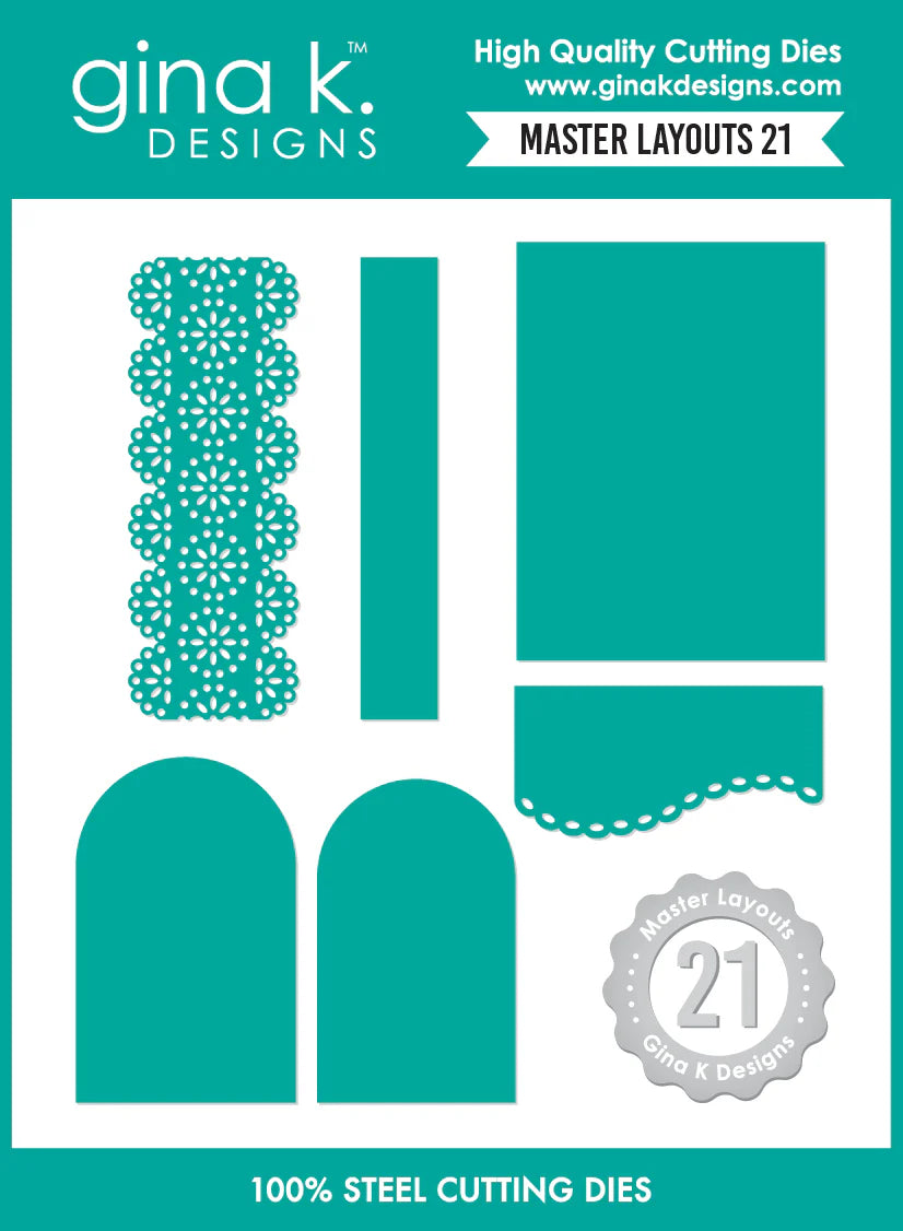 Gina K Designs DIE – Master Layouts 21 (DIE0756)