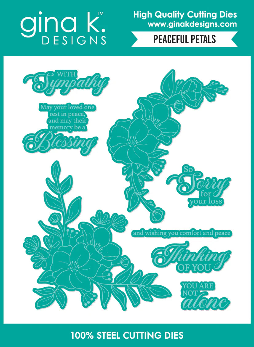 Gina K Design Bundle - Peaceful Petals