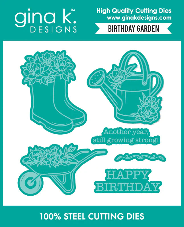 Gina K Designs Bundle – Birthday Garden