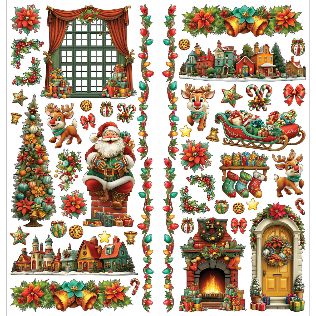 49 & Market Jolly Jingles Laser Cut Elements - DJJ-38200