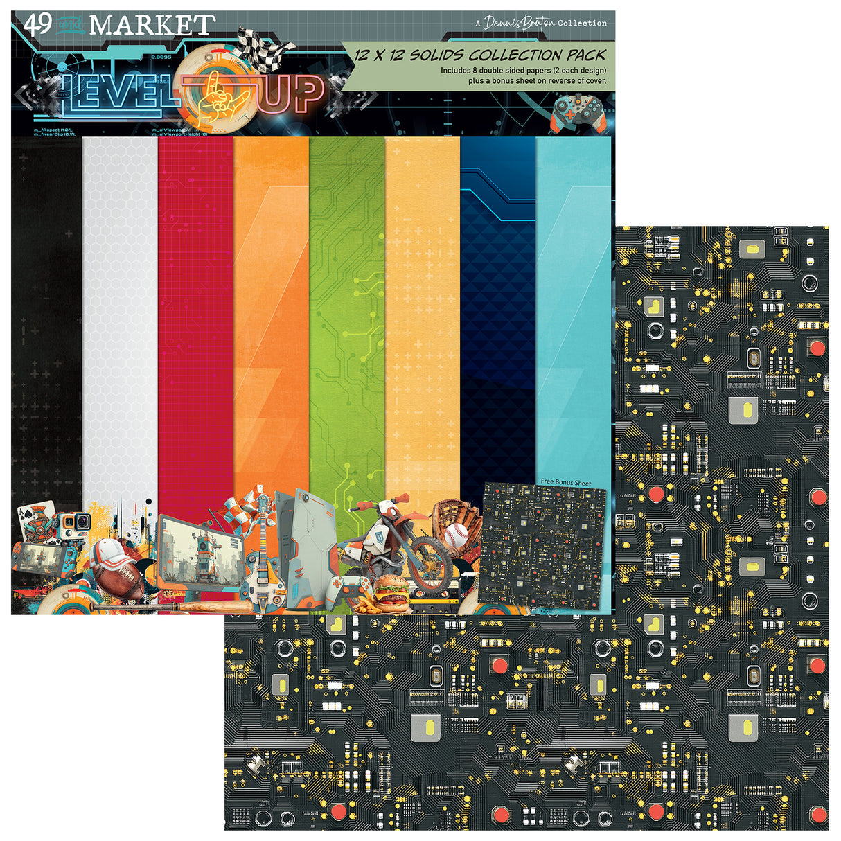 49 & Market Level Up 12 x 12 Solids Collection Pack - DLU-36466