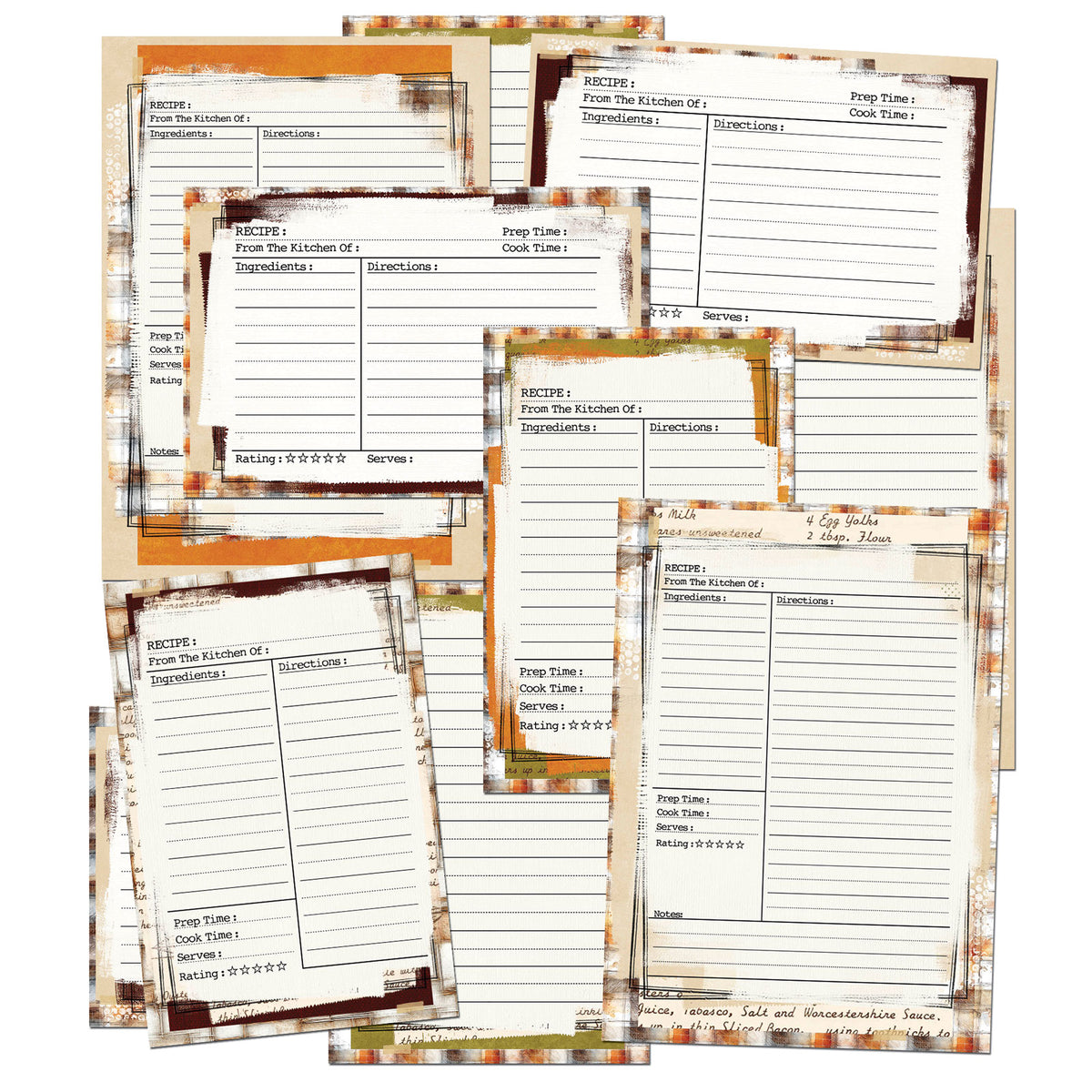 49 & Market Season's Bounty Recipe Cards - DSB-38729