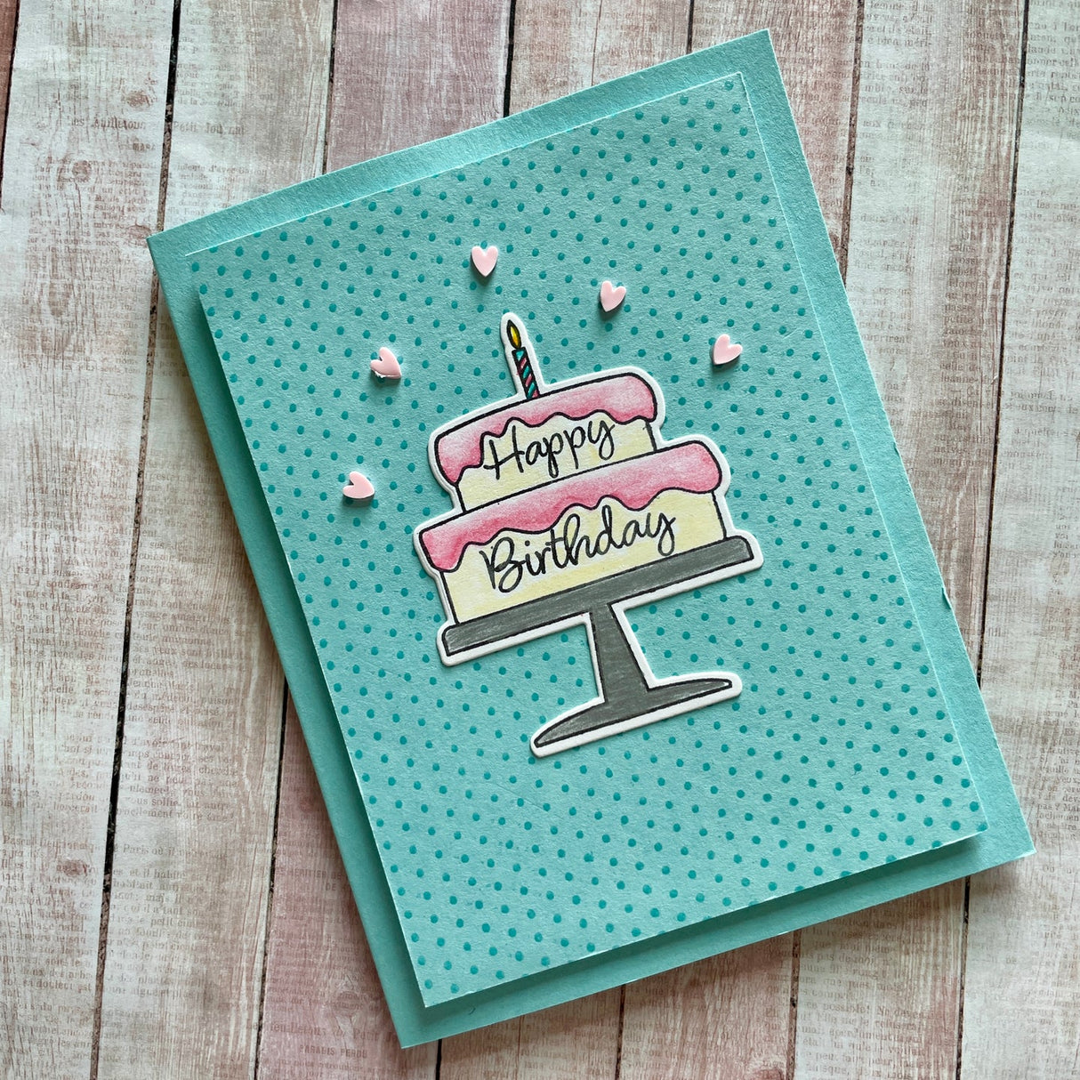 Gina K Design STAMPS- Pin Dot Background Stamp