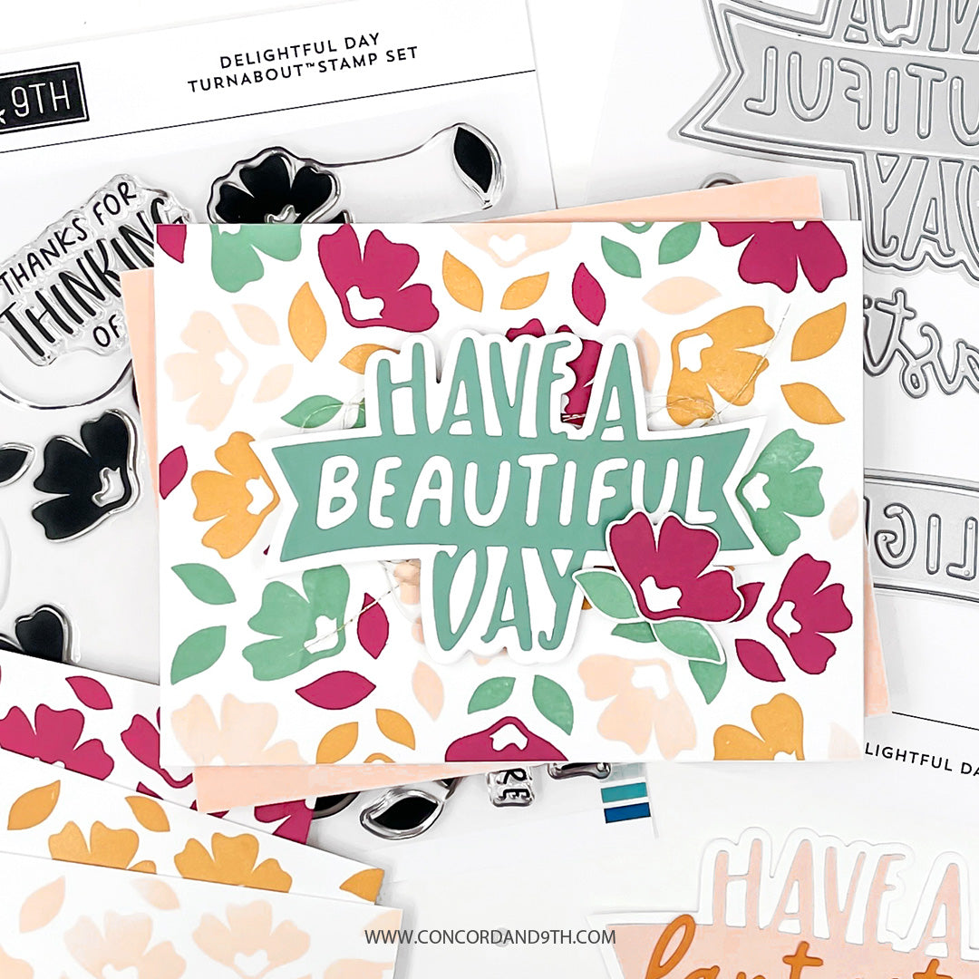 Concord & 9th Delightful Day Turnabout™ Stamp Set