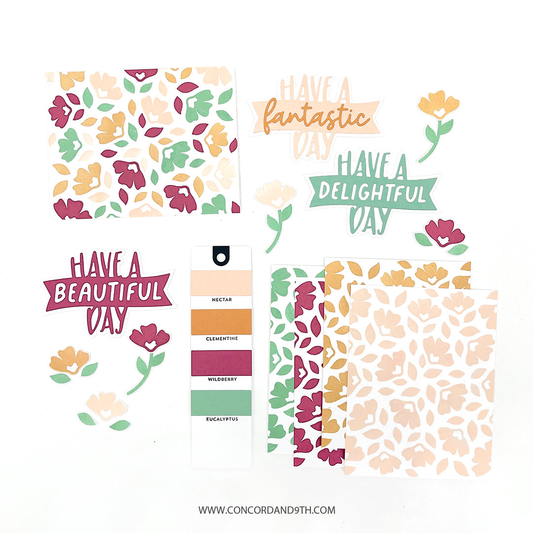 Concord & 9th Delightful Day Turnabout™ Stamp Set