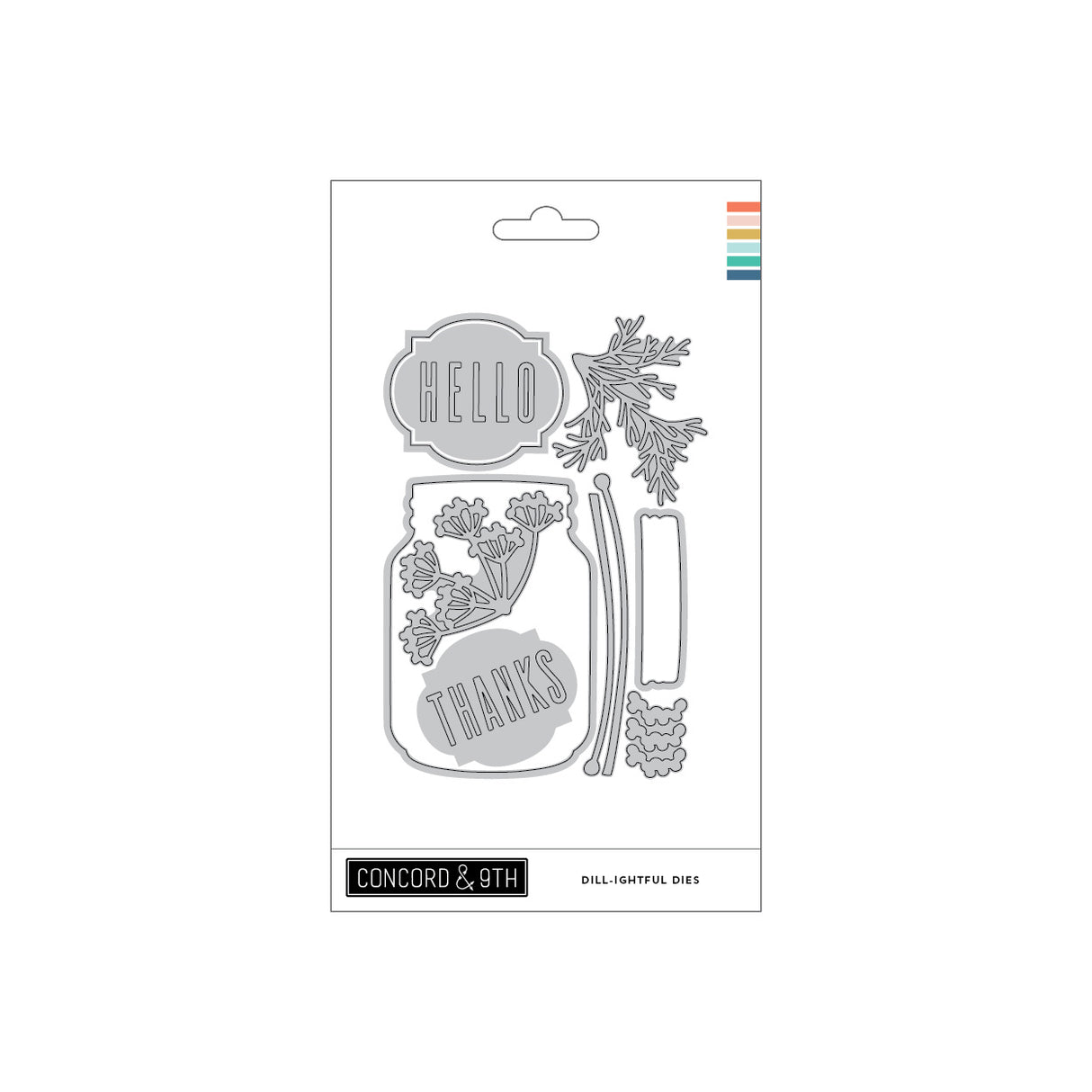 Concord & 9th Dill-ightful Stamp Set (6 x 8) / Die Bundle