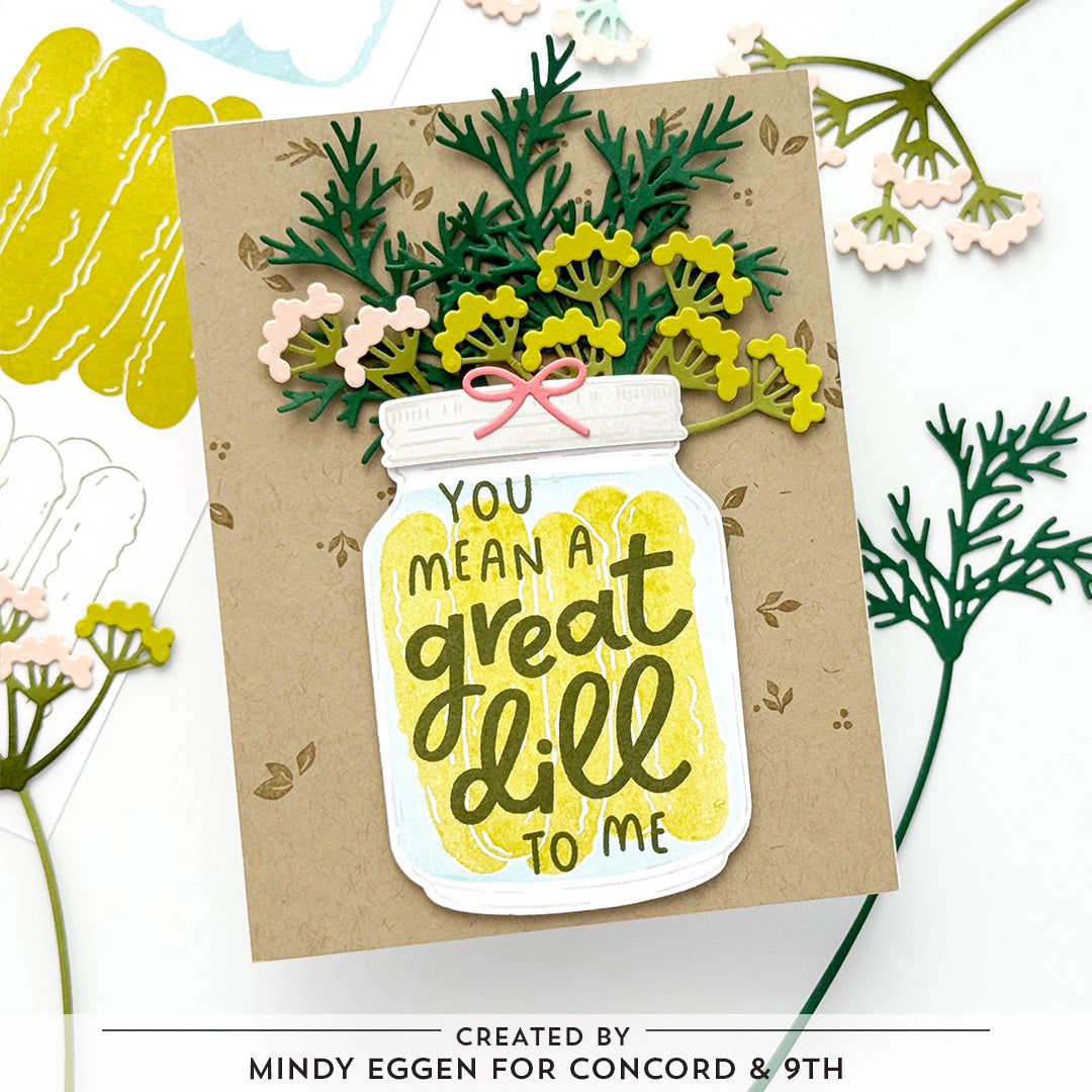 Concord & 9th Dill-ightful Stamp Set (6 x 8) / Die Bundle