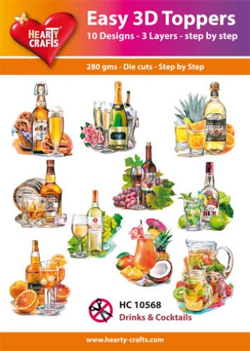 Hearty Crafts Easy 3D - Drinks & Cocktails