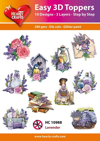 Hearty Crafts Easy 3D - Lavender