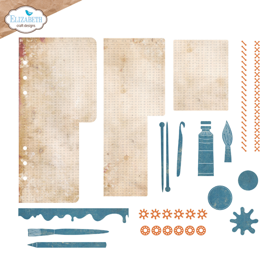 Elizabeth Craft Designs Rest & Relaxation Die Home Hobbies