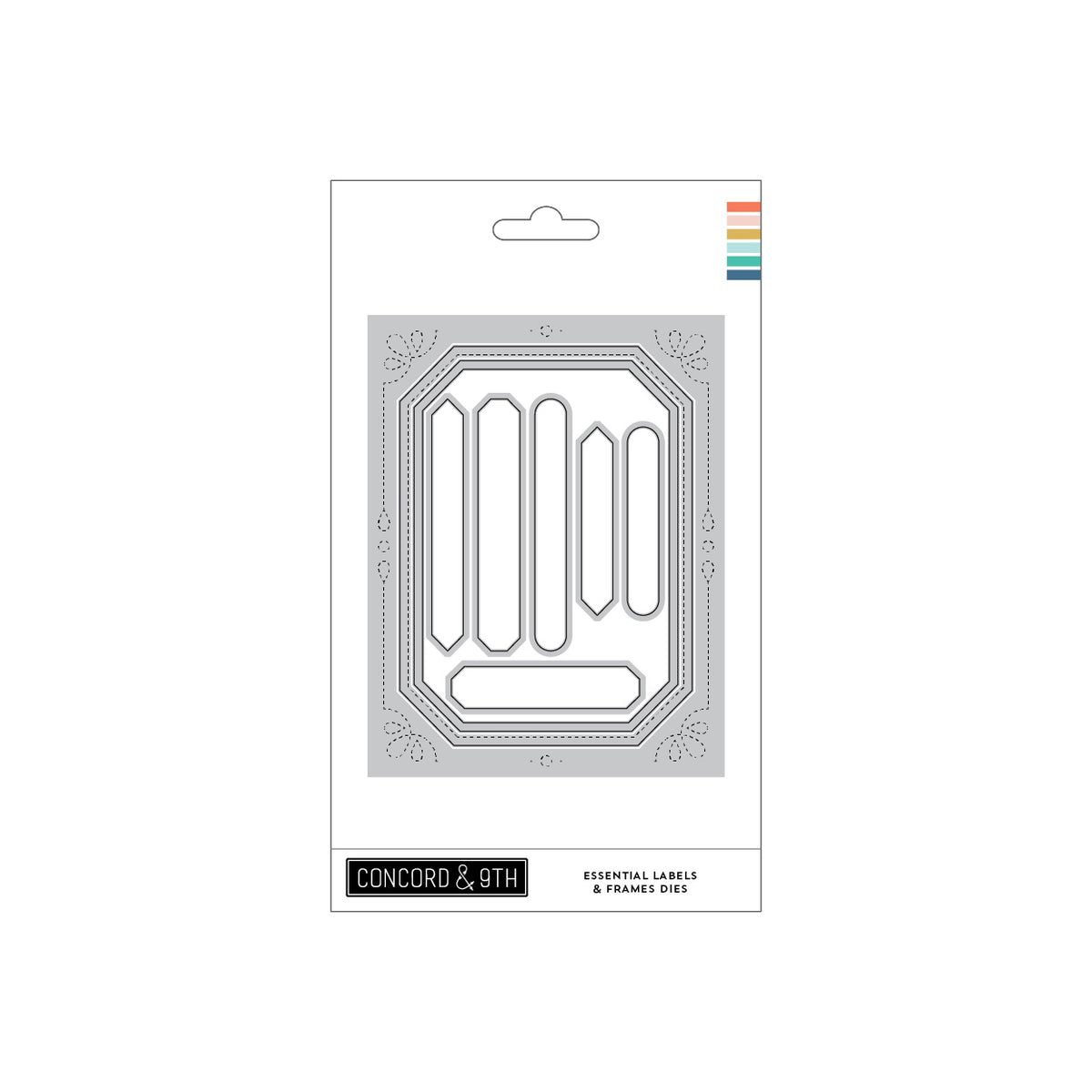 Concord & 9th Essential Labels & Frames Dies