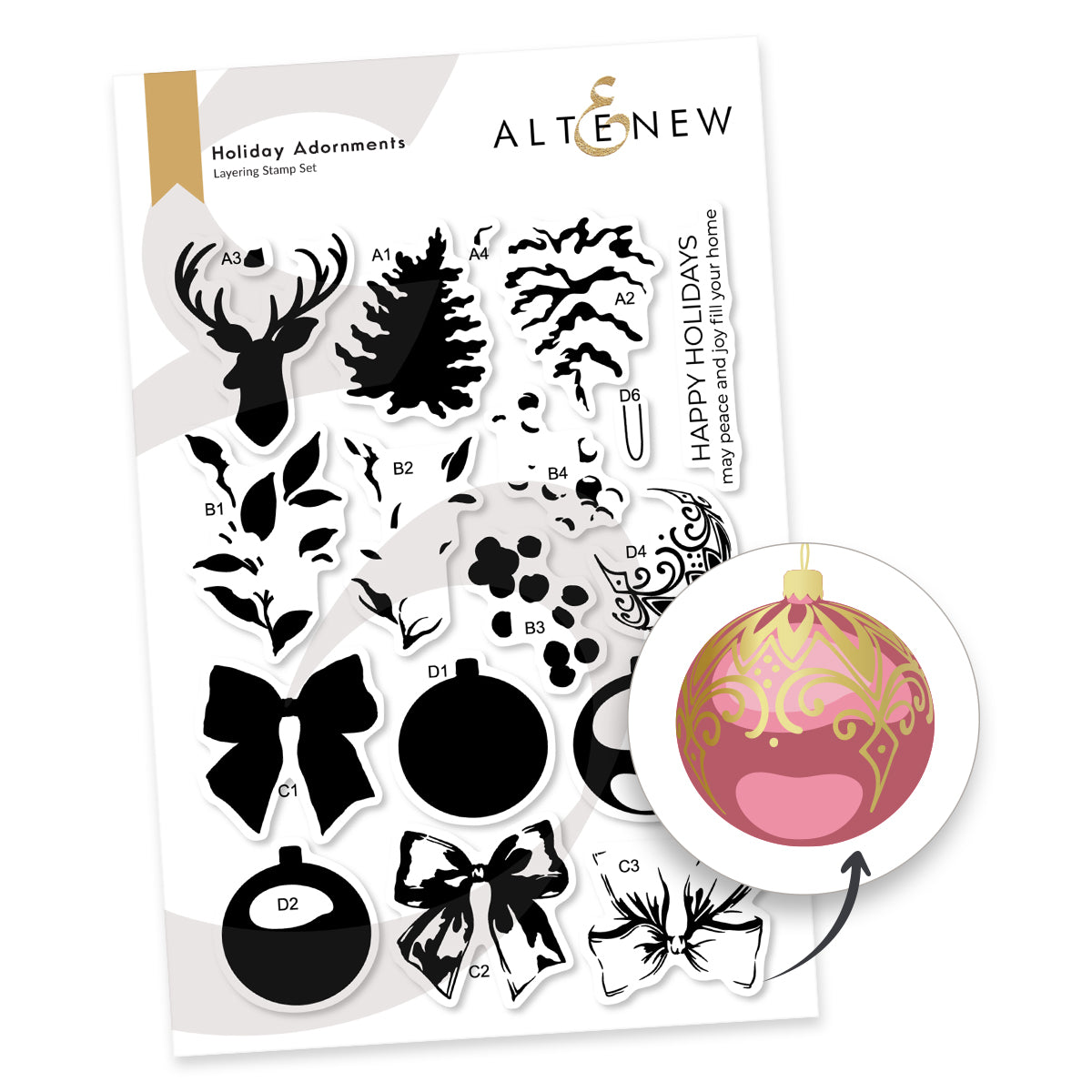 Altenew Holiday Adornments - Complete Bundle