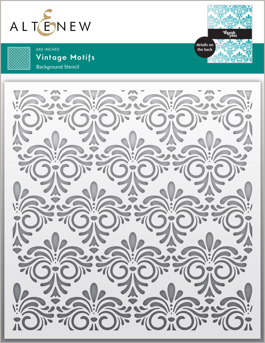 Altenew Vintage Motifs Stencil