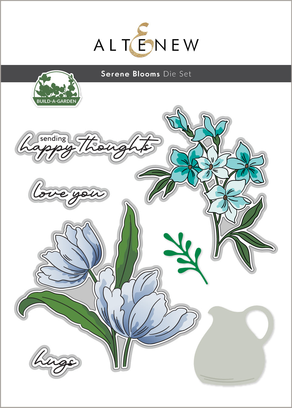 Altenew Build-A-Garden: Serene Blooms