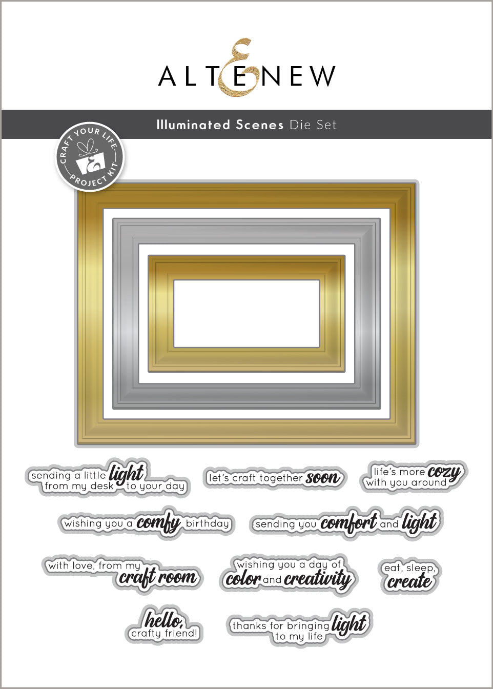 Altenew Craft Your Life Project Kit: Illuminated Scenes