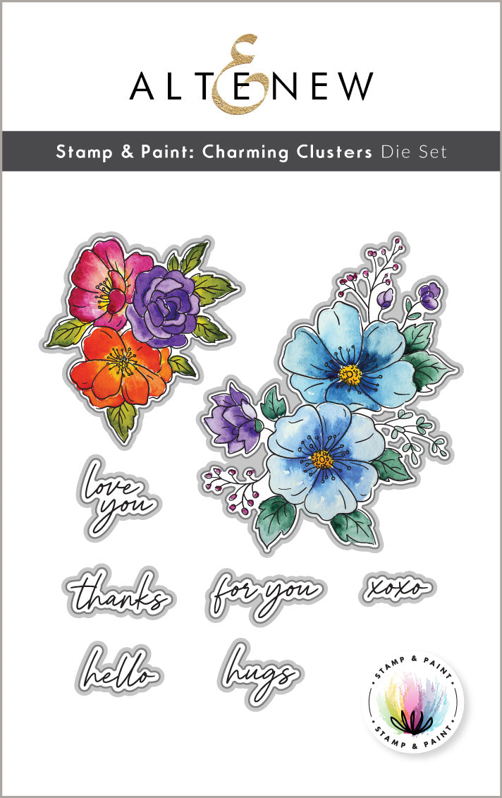 Altenew Stamp & Paint: Charming Clusters - Complete Bundle
