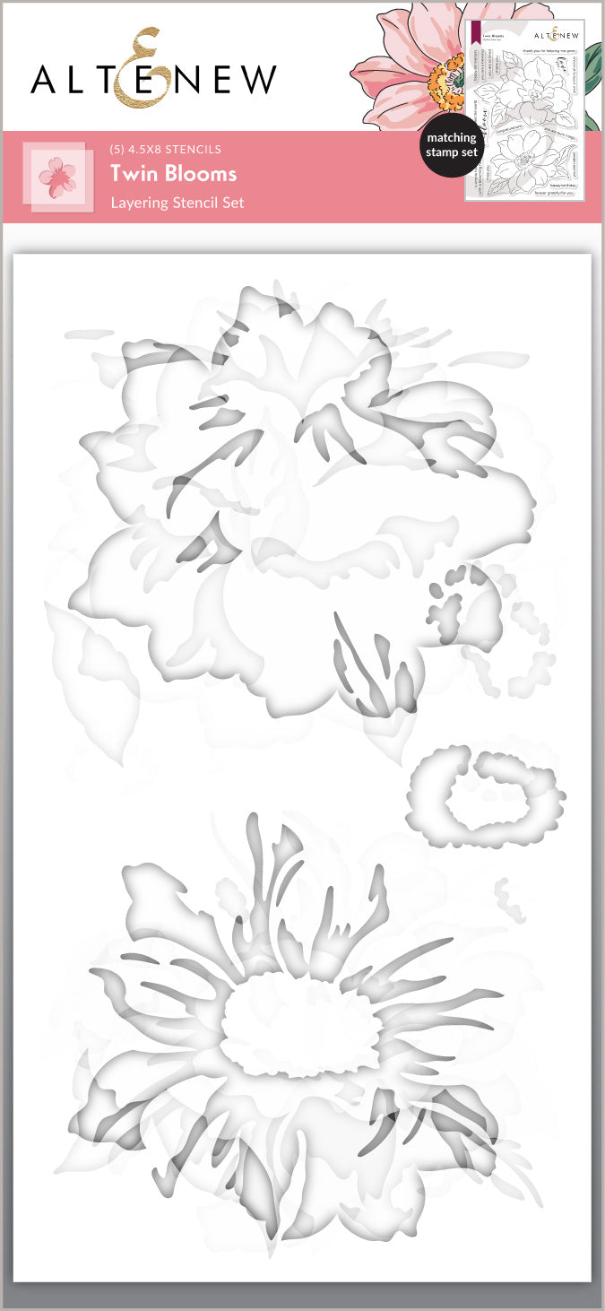 Altenew Twin Blooms - Complete Bundle