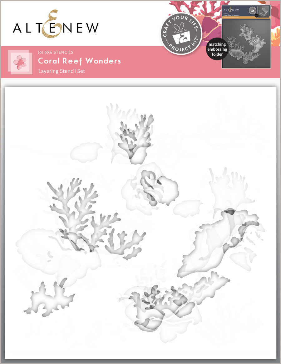 Altenew Craft Your Life Project Kit: Coral Reef Wonders