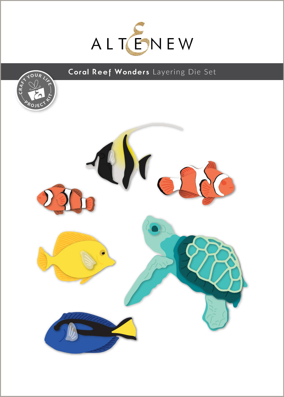 Altenew Craft Your Life Project Kit: Coral Reef Wonders
