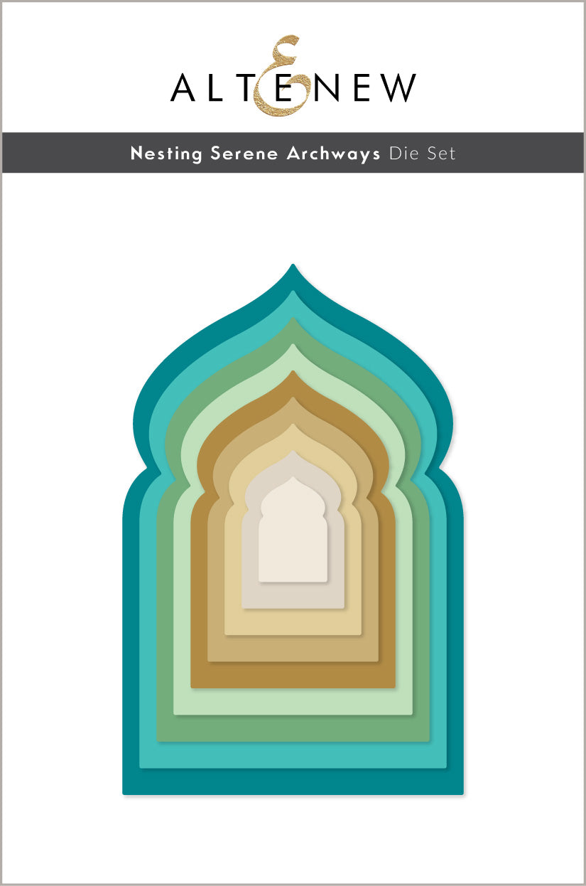 Altenew Nesting Serene Archways Die Set