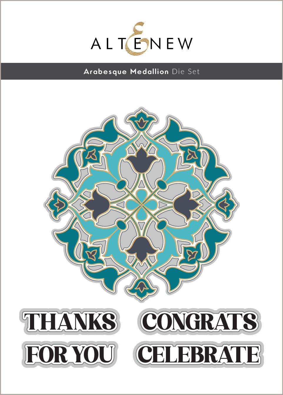 Altenew Arabesque Medallion - Complete Bundle