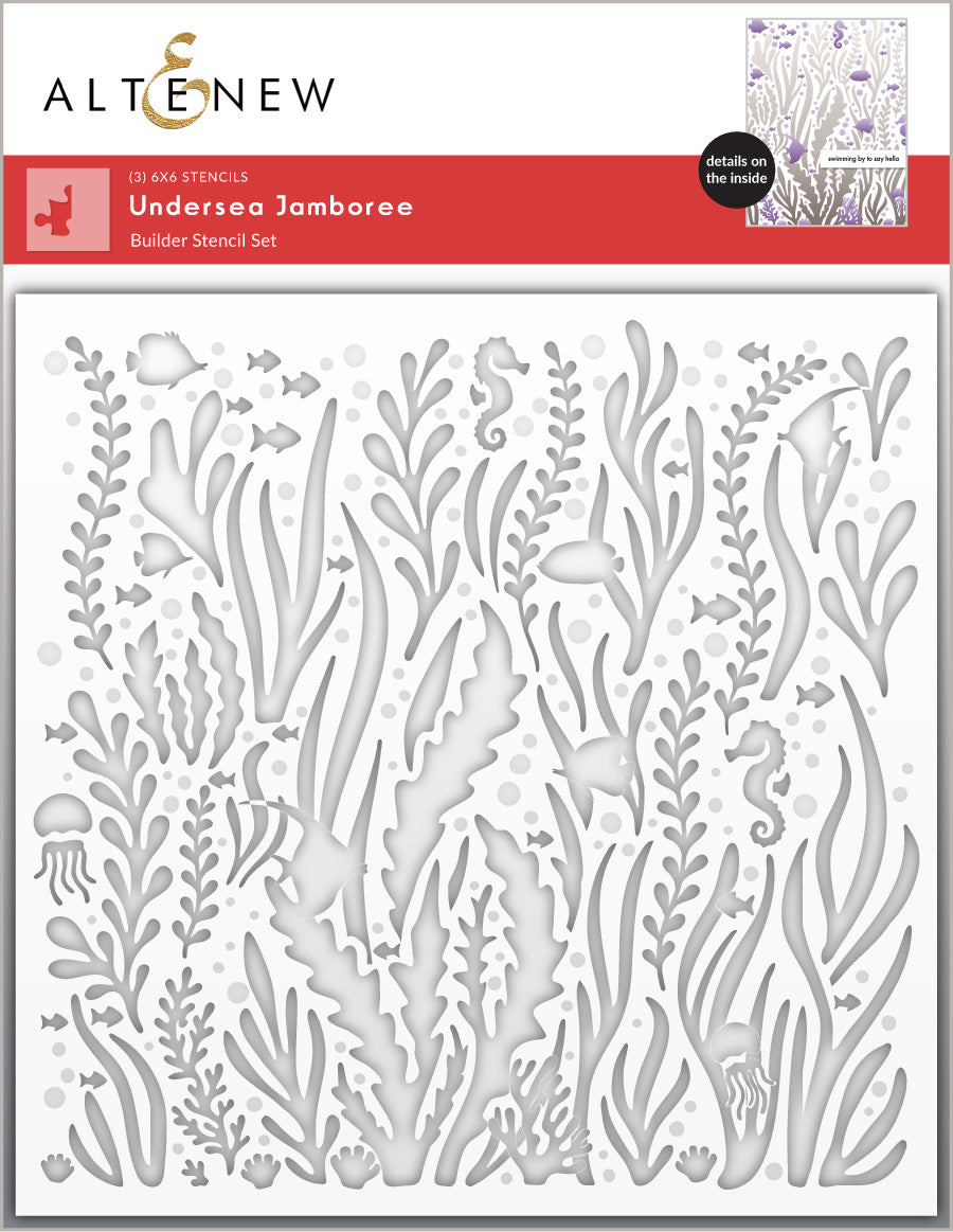 Altenew Undersea Jamboree Stencil Set (3 in 1)