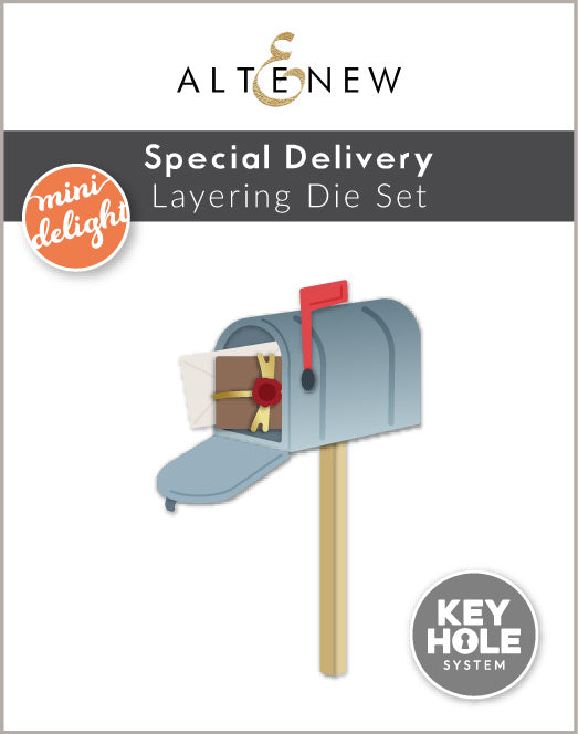 Altenew Mini Delight: Special Delivery Stamp & Die Set
