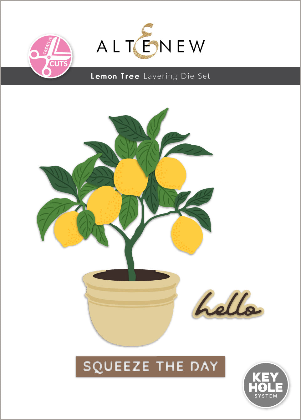 Altenew Creative Cuts: Lemon Tree Layering Die Set - ALT11515